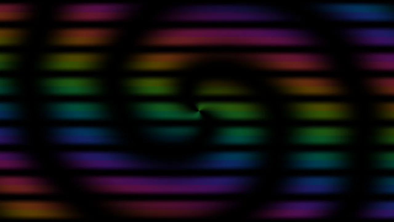 Abstract Chromatic Glitch Light Grid 4K Wallpaper