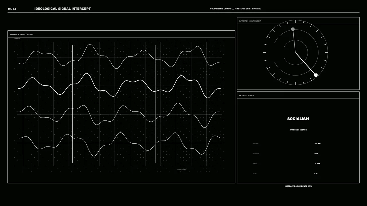 Monochrome Signal Intercept HUD Dashboard 4K Wallpaper