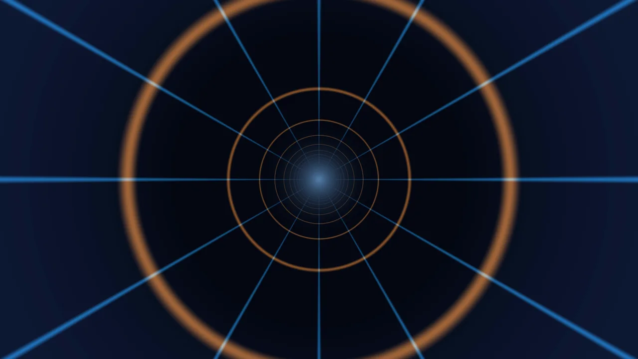 Abstract Concentric Circular Grid Wallpaper