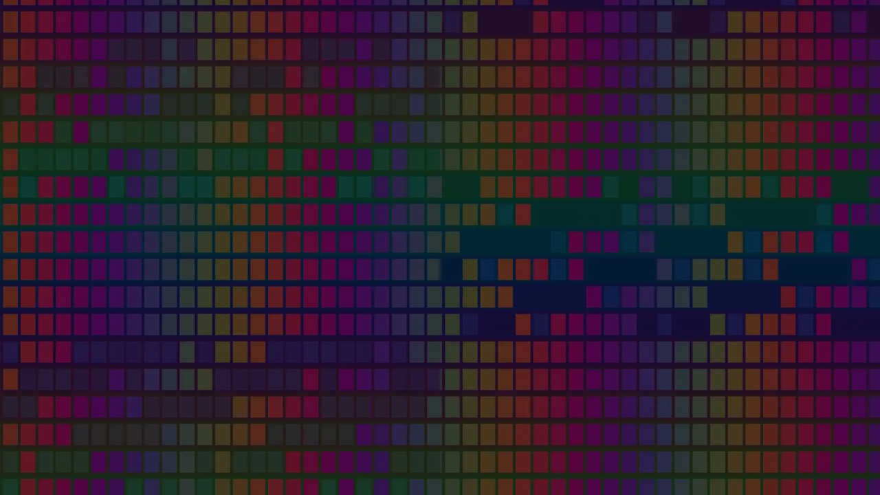 Colorful Digital Mosaic Grid 4K Wallpaper