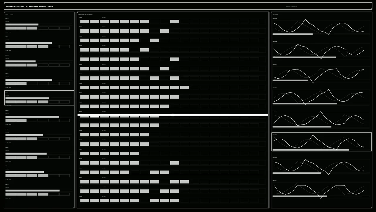Orbital Trajectory Telemetry HUD Dashboard 4K Wallpaper