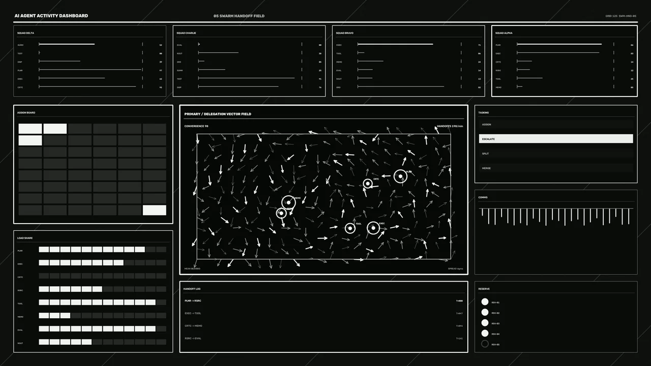 Monochrome Sci-Fi Telemetry HUD Dashboard 4K Wallpaper