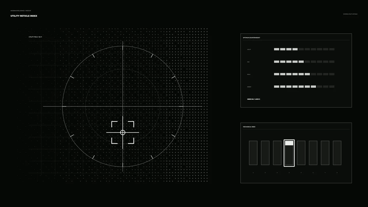 4K Monochrome Sci-Fi HUD Scanner Dashboard Wallpaper