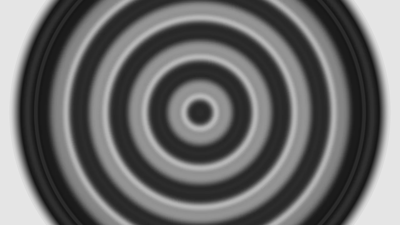 Monochrome Concentric Scanner HUD 4K Wallpaper