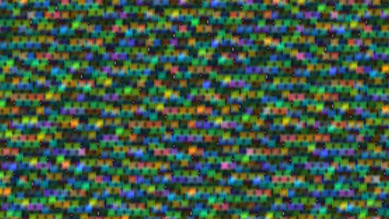 Chromatic Pixel Mosaic Glitch Texture 4K Wallpaper