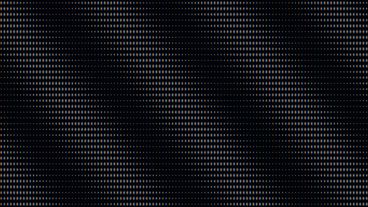 Chromatic Aberration Dot Matrix Texture on Black