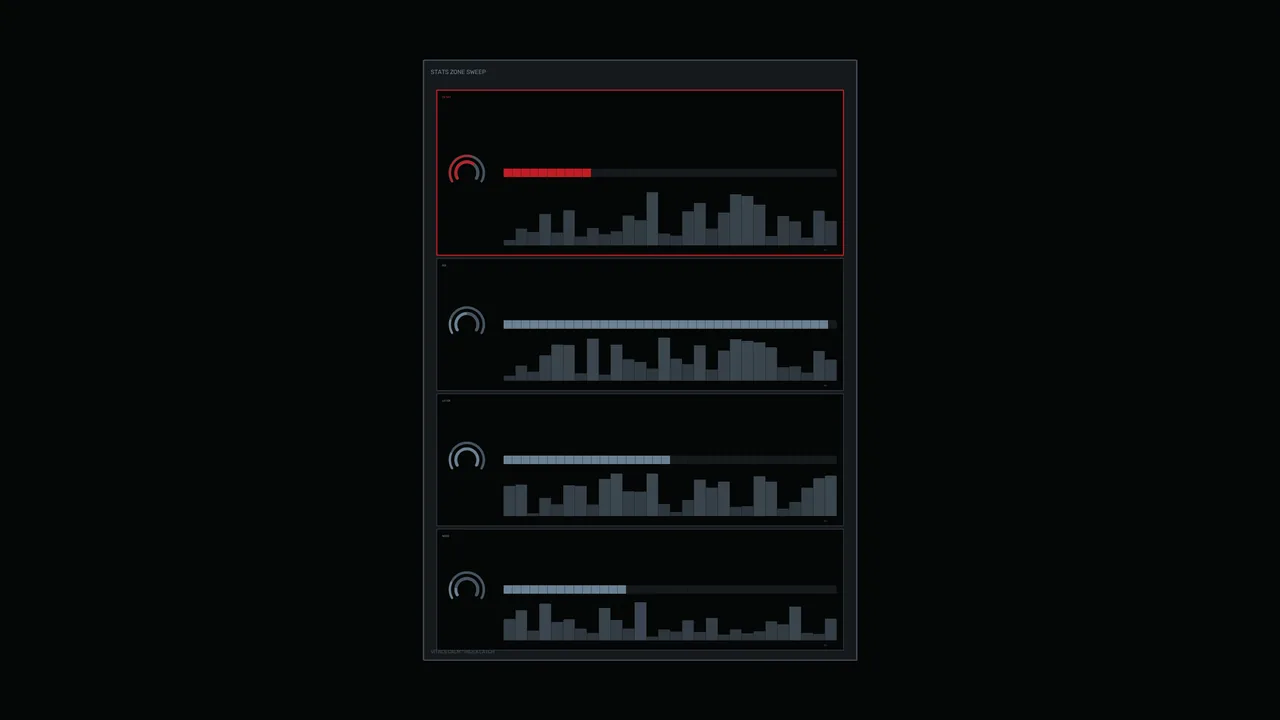 4K Sci-Fi Telemetry HUD Dashboard Wallpaper
