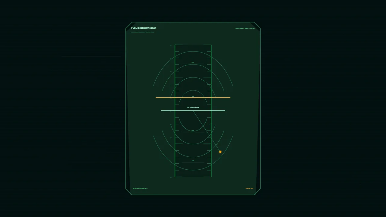 Green Sonar Telemetry HUD Control Panel 4K Wallpaper