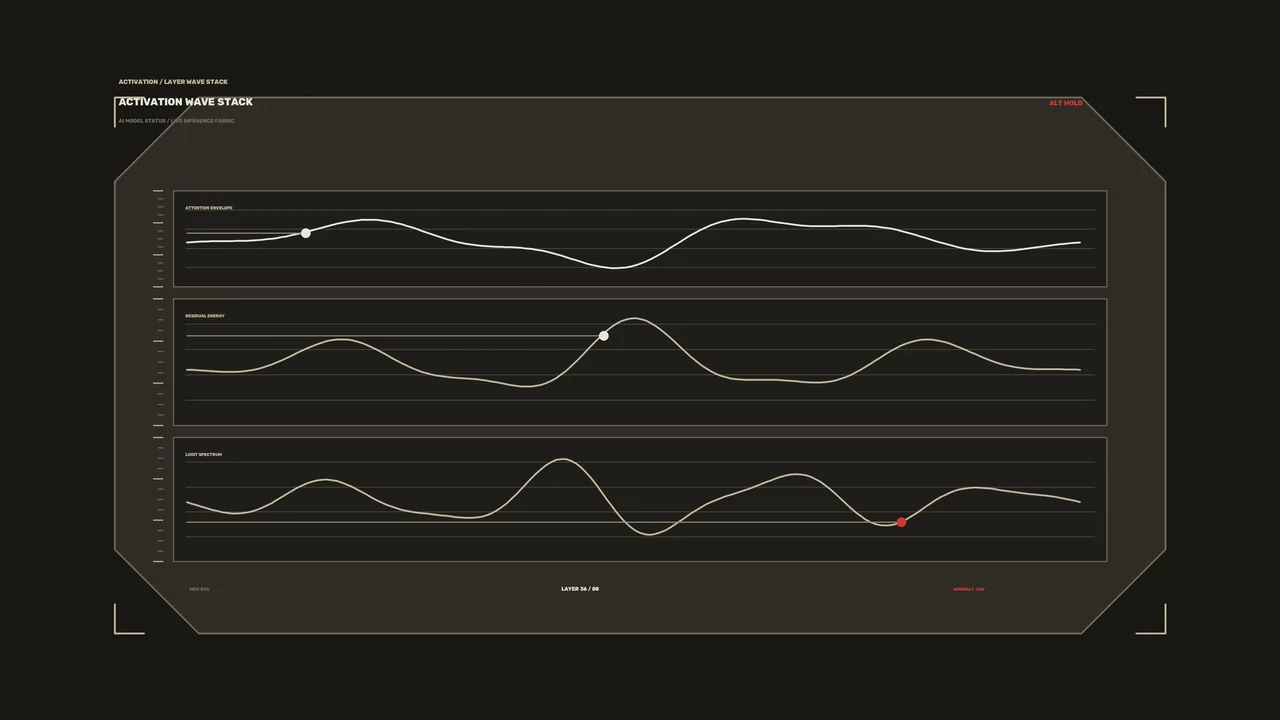 4K Sci-Fi Activation Wave Telemetry HUD