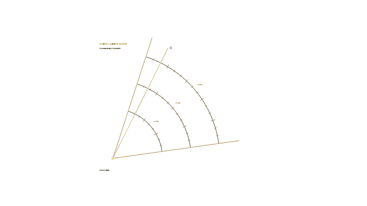 Amber Wedge Ladder HUD 4K Sci-Fi Wallpaper
