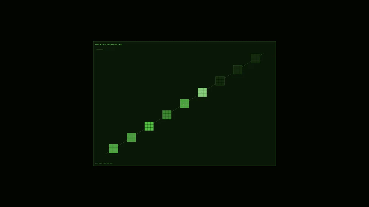 Green Network Map HUD Interface 4K Wallpaper