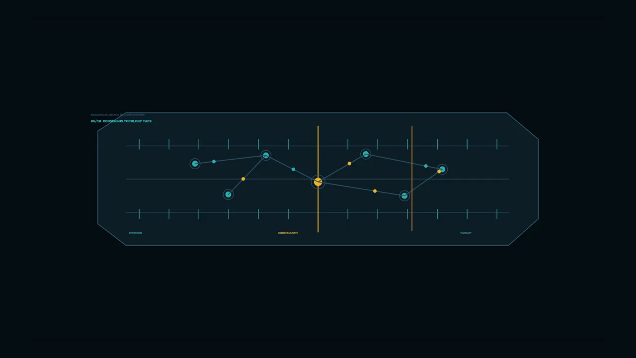 Consensus Tracking Telemetry HUD 4K Sci-Fi Wallpaper