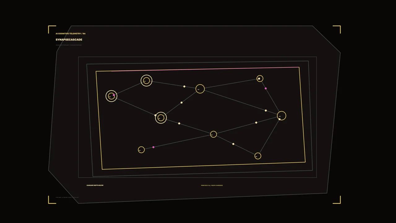 Science Fiction Network Telemetry HUD 4K Wallpaper