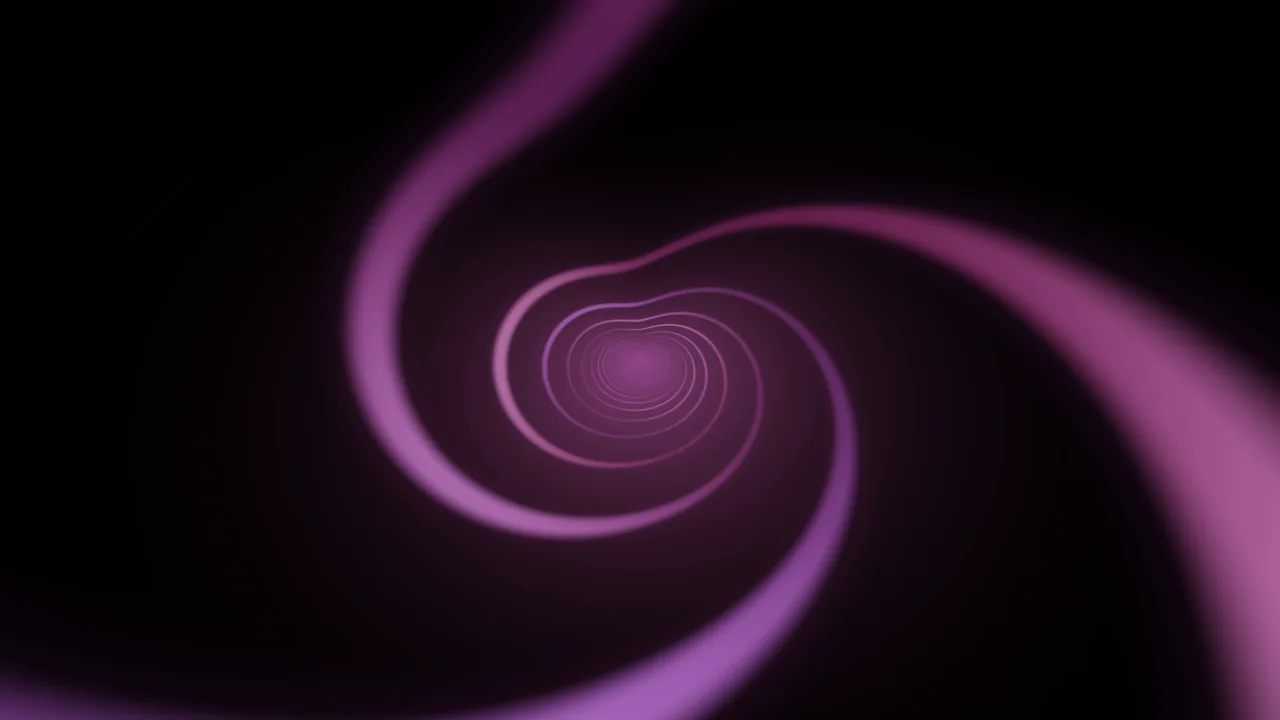 Magenta Spiral Vortex 4K Wallpaper