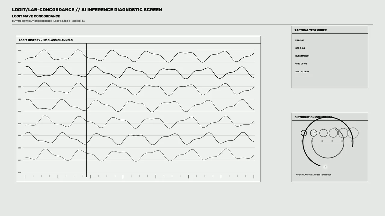 Monochrome Sci-Fi Diagnostic HUD Telemetry Dashboard 4K Wallpaper
