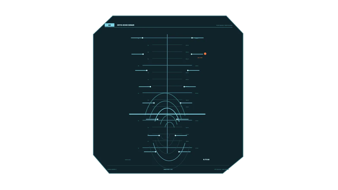 Sci-Fi Shield Status HUD 4K Wallpaper