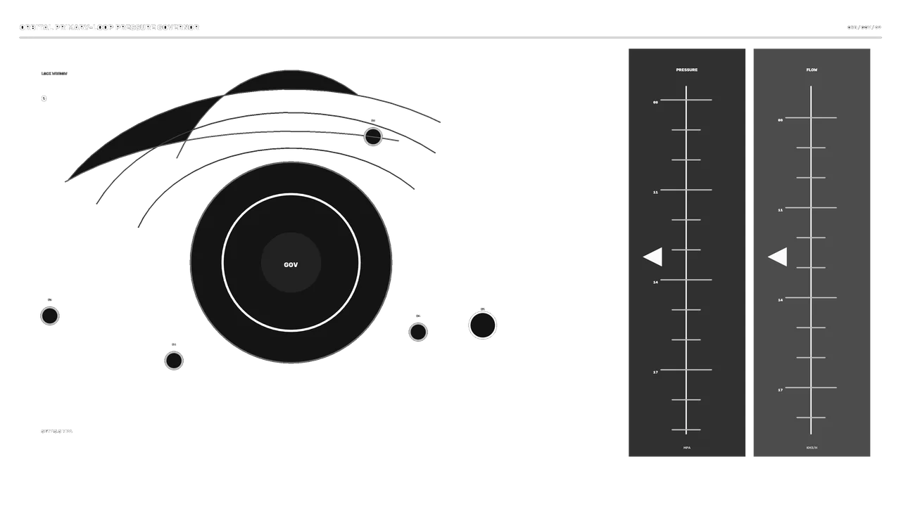 Orbital Coolant Pressure and Flow Governor HUD 4K Wallpaper