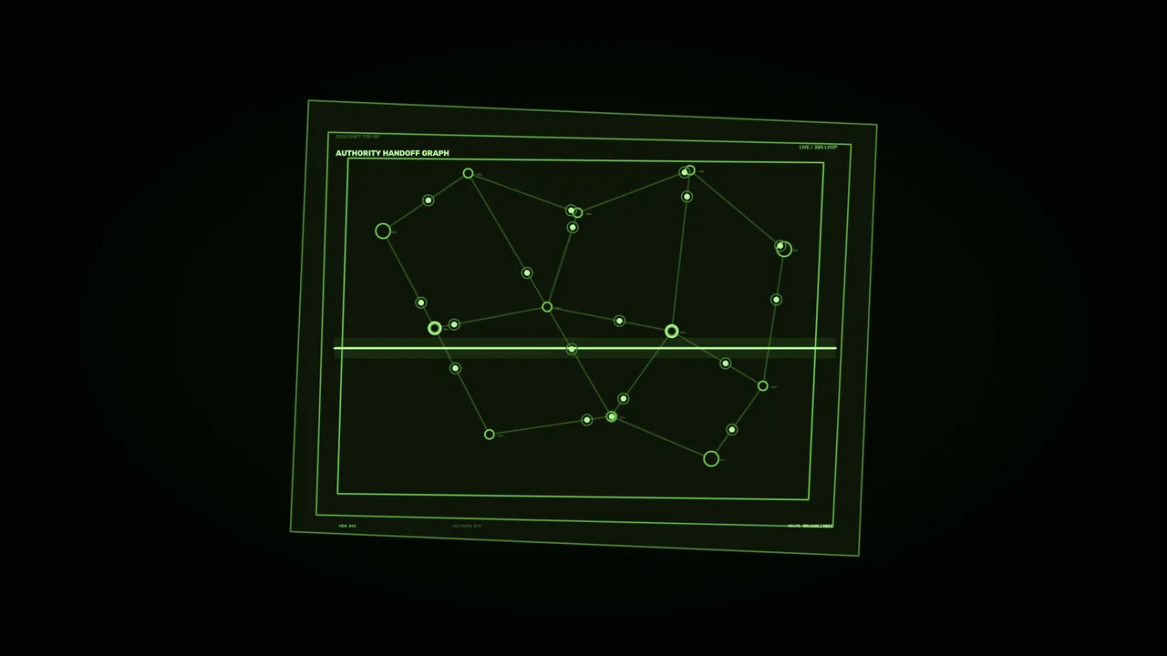 Green Network Authority Handoff HUD 4K Wallpaper