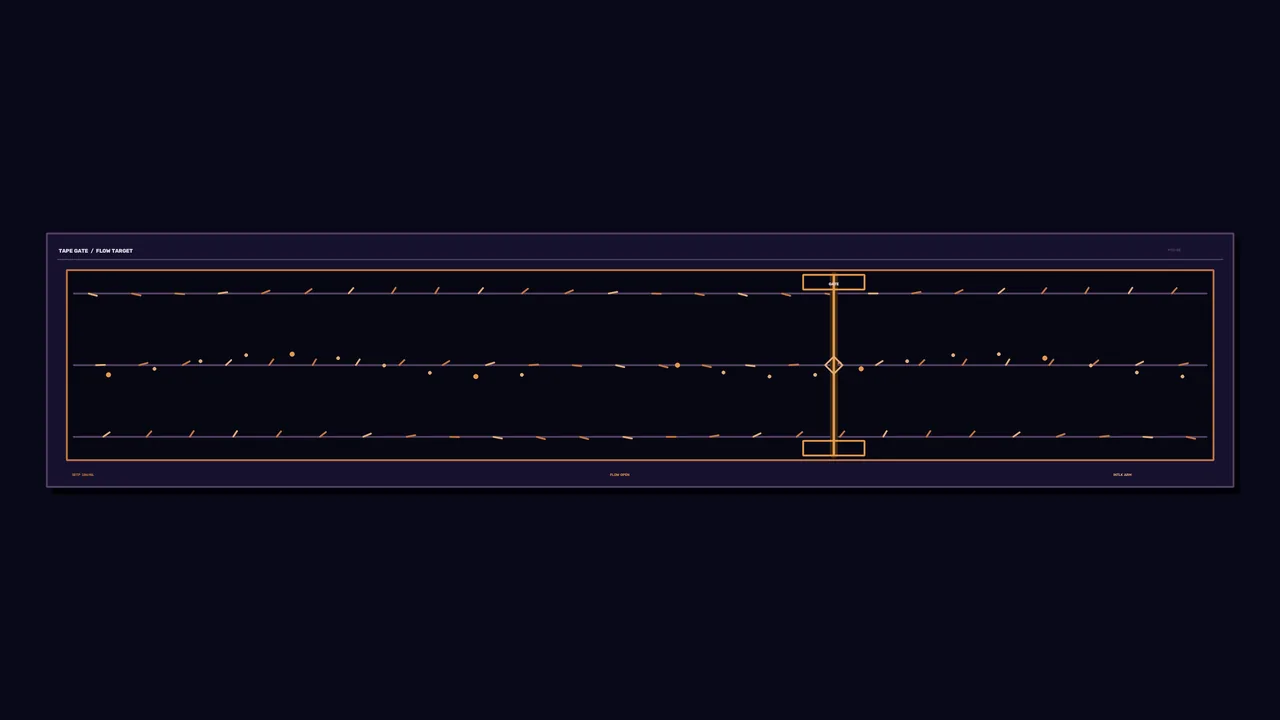 Precision Target Detection Grid HUD 4K Sci-Fi Wallpaper