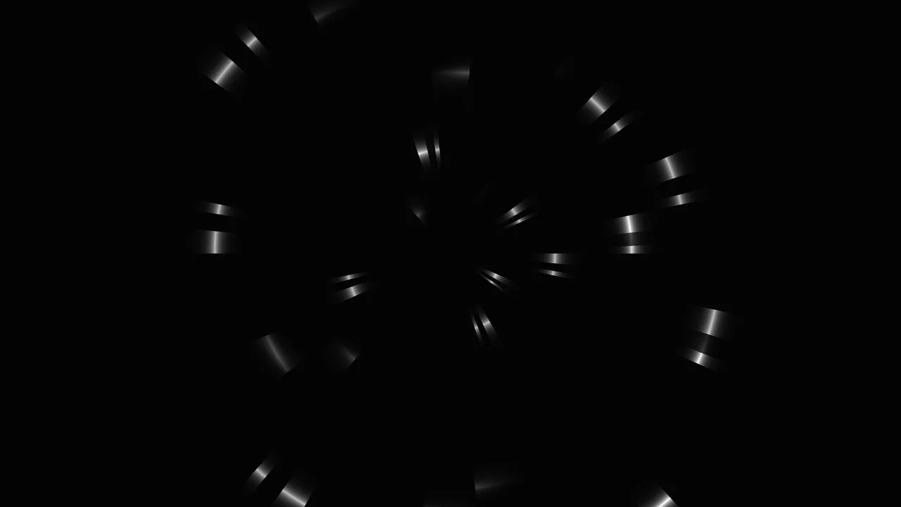 Monochrome Radial Scanner HUD 4K Wallpaper