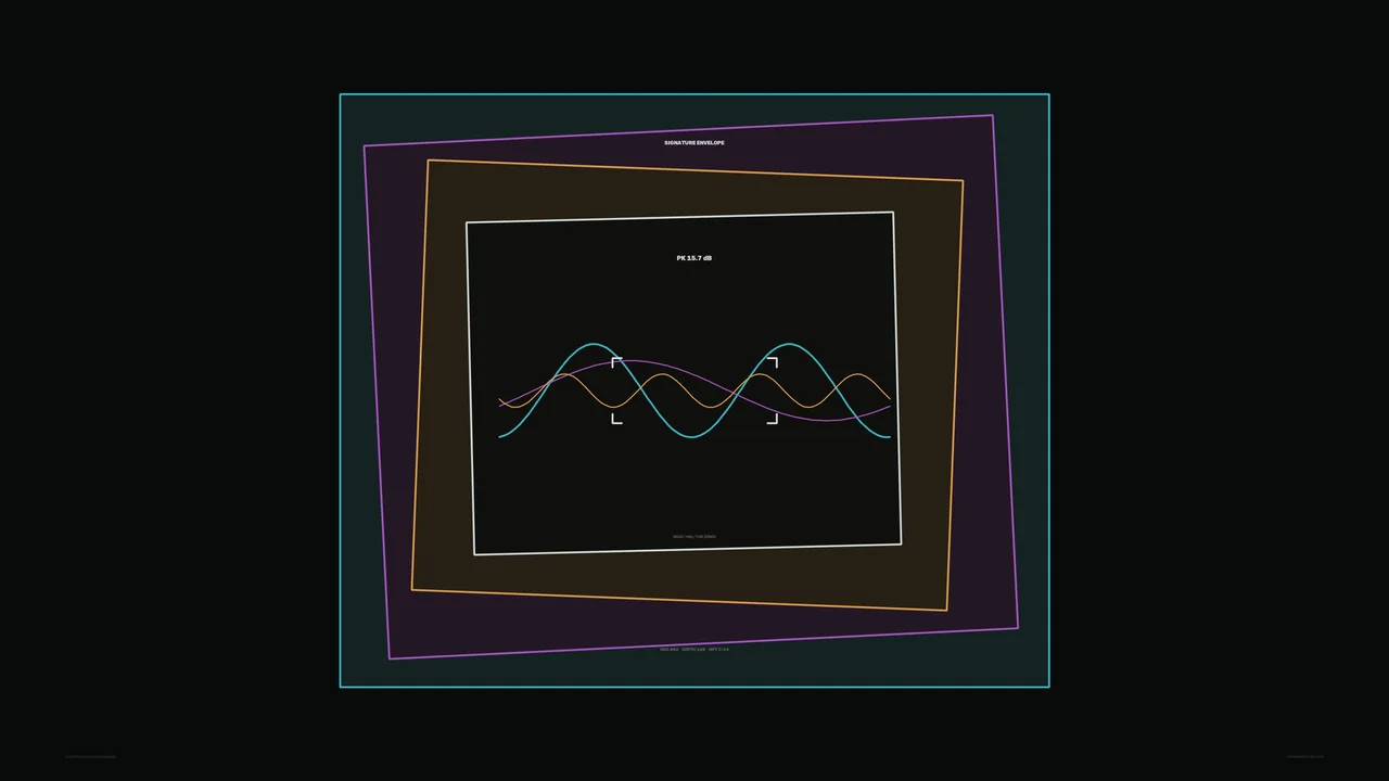 Acoustic Detection Waveform HUD Dashboard 4K Wallpaper