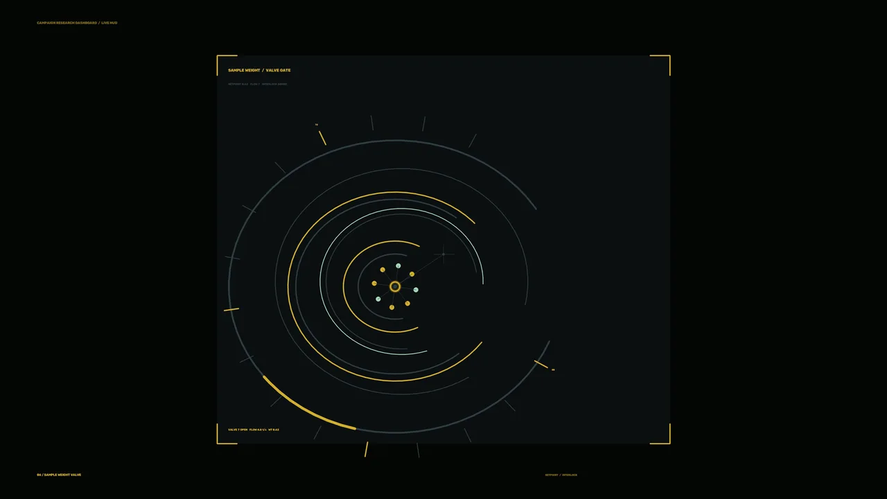 Circular Telemetry Scanner HUD Dashboard 4K Sci-Fi Wallpaper
