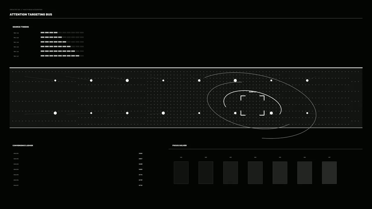 Monochrome Sci-Fi Targeting HUD with Telemetry Grid – 4K Wallpaper