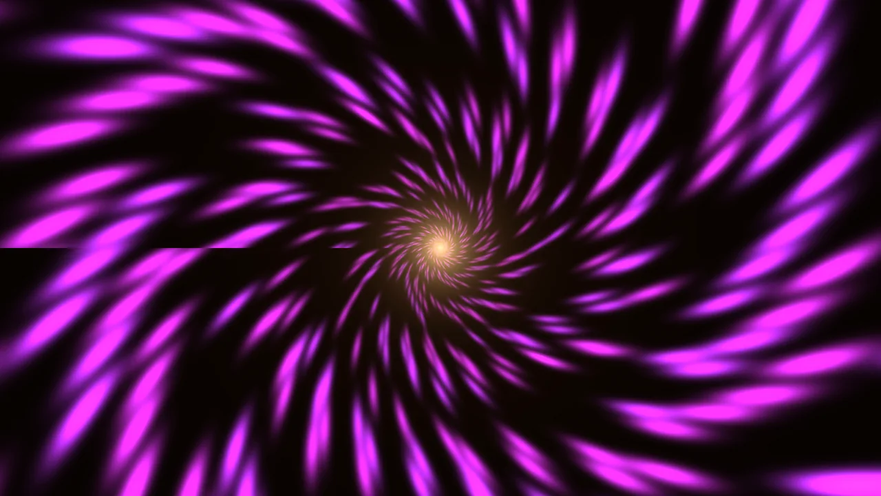 Abstract Magenta Spiral Vortex 4K Wallpaper