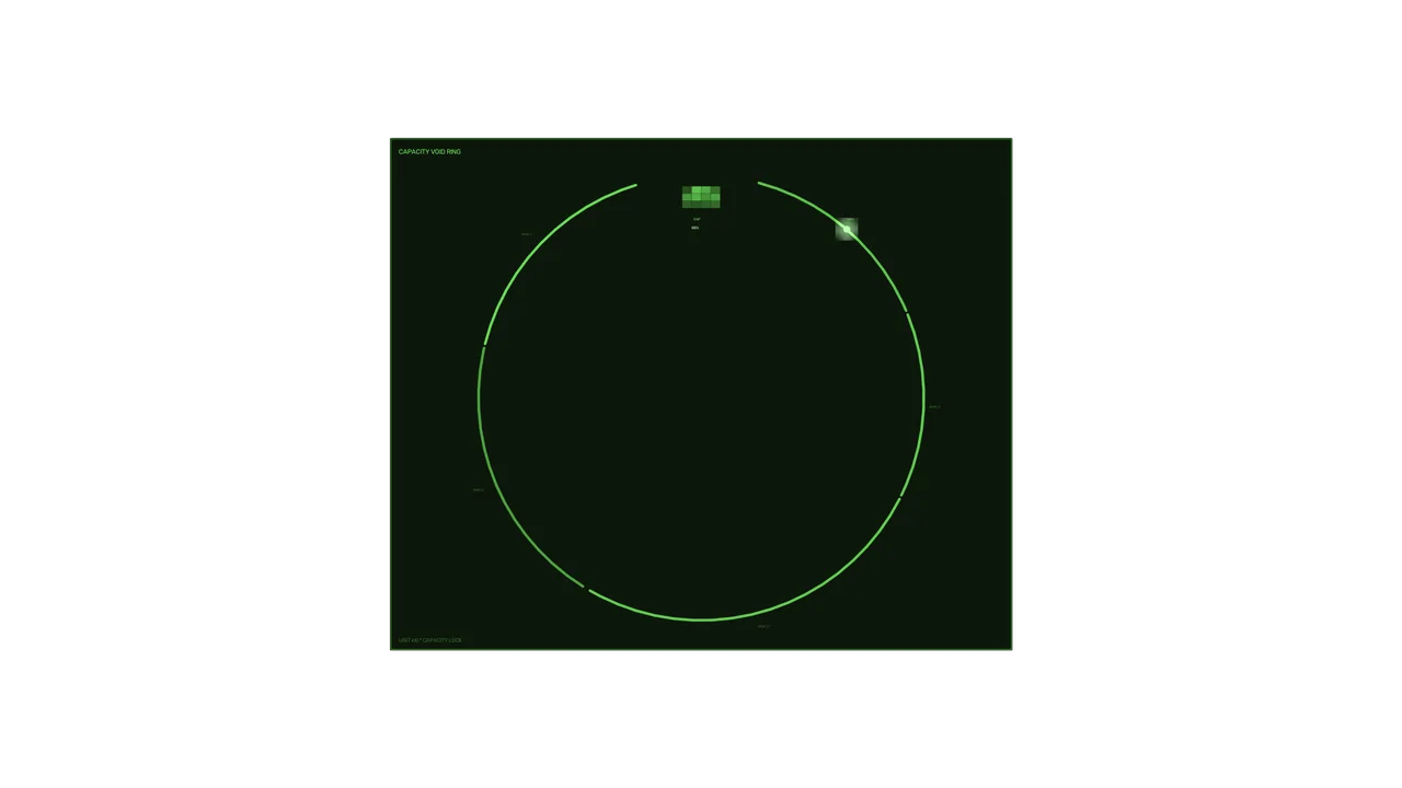 Energy Storage Capacity HUD Ring 4K Sci-Fi Wallpaper