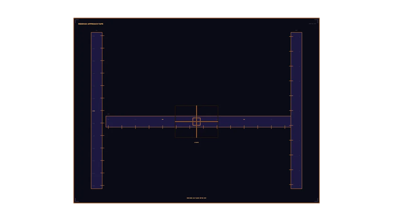 Amber Crosshair Telemetry HUD 4K Sci-Fi Wallpaper
