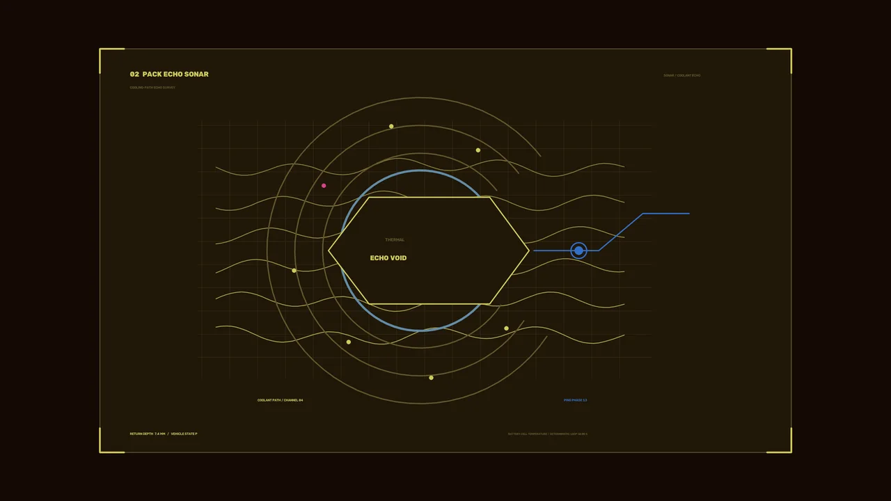 Futuristic Thermal Sonar HUD Dashboard 4K Wallpaper