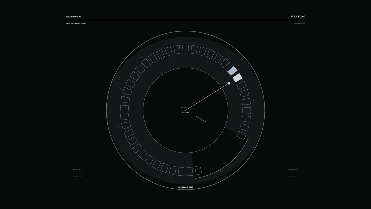 Circular Telemetry HUD with Segmented Status Dial 4K Wallpaper