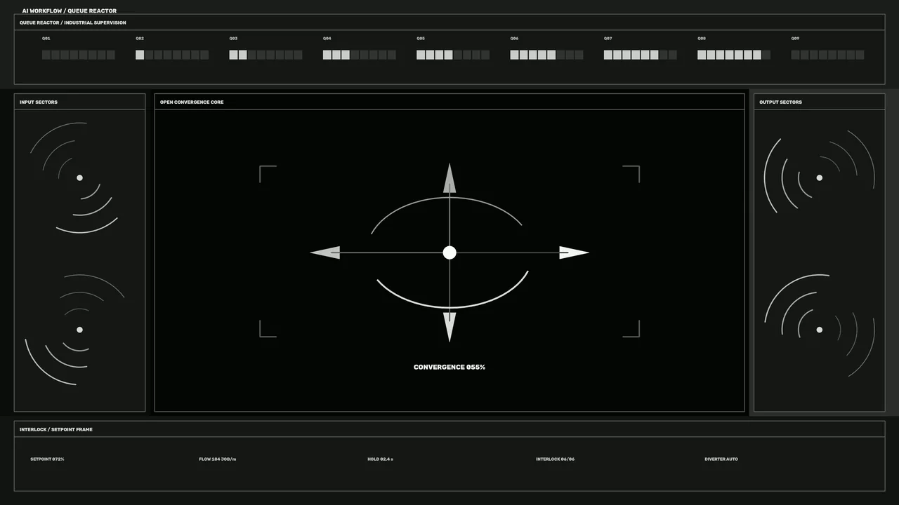 Free 4K Sci-Fi Convergence HUD Wallpaper