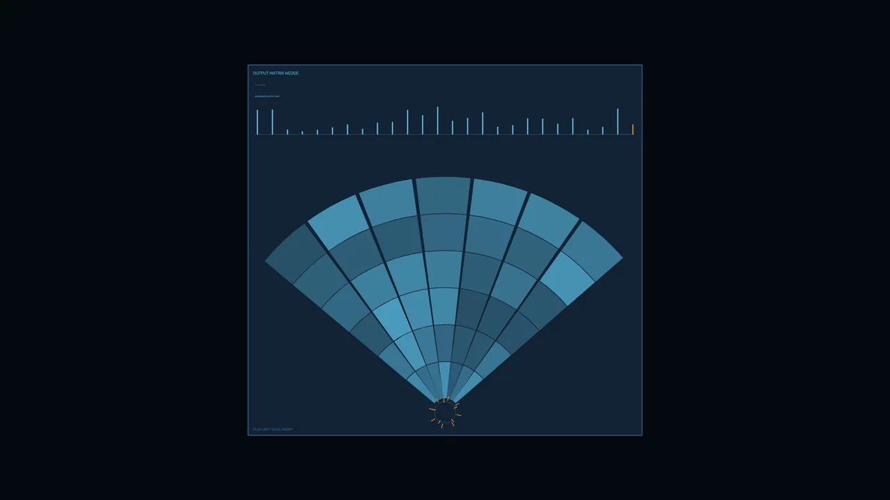 Segmented Radial Telemetry HUD 4K Wallpaper