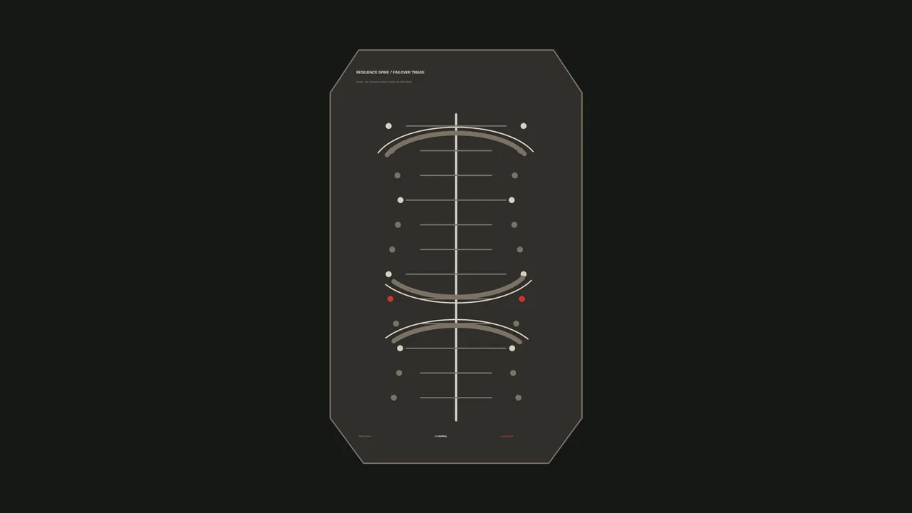 Minimal Sci-Fi Telemetry HUD with Octagonal Gauge Panel