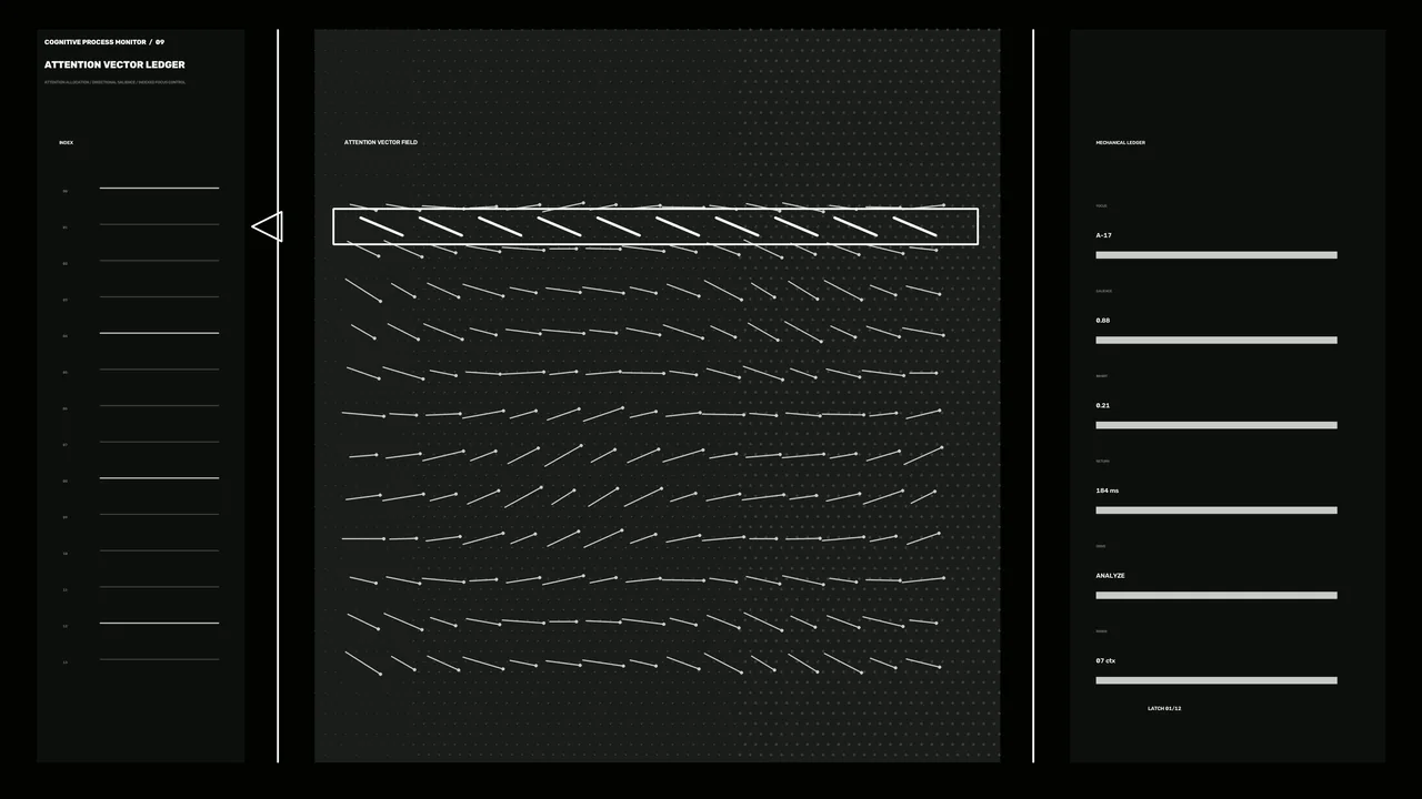 Monochrome Vector Field Telemetry HUD 4K Wallpaper