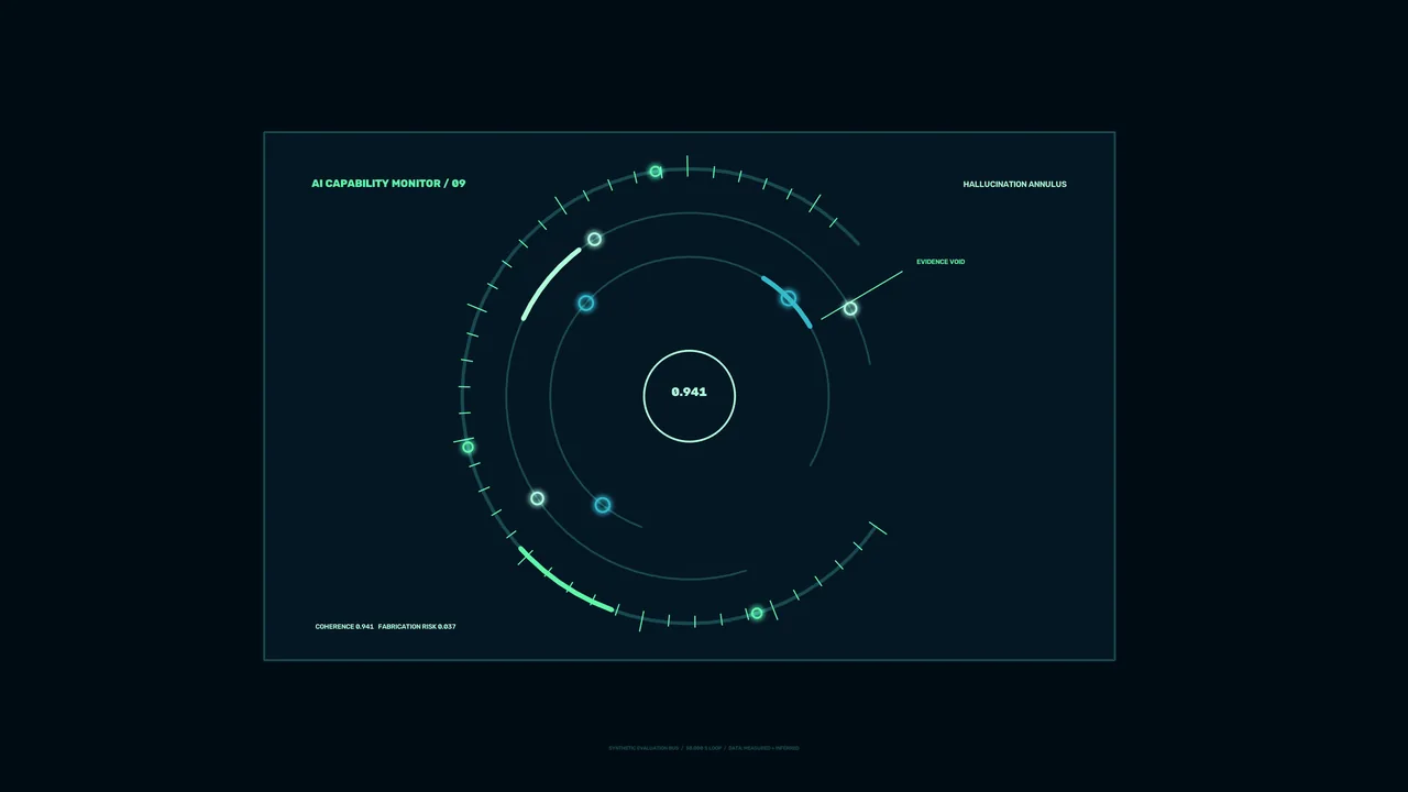 Sci-Fi Capability Monitoring HUD with Circular Telemetry Gauge 4K Wallpaper