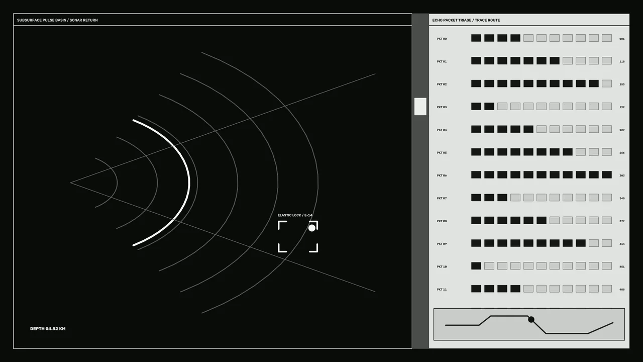 Planetary Subsurface Scanning HUD – 4K Sci-Fi Wallpaper