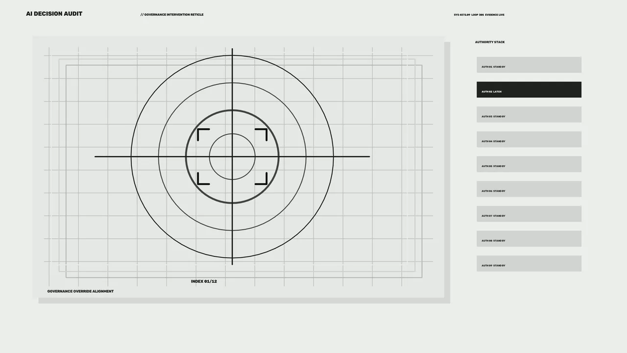 Monochrome Circular Reticle Telemetry HUD 4K Wallpaper
