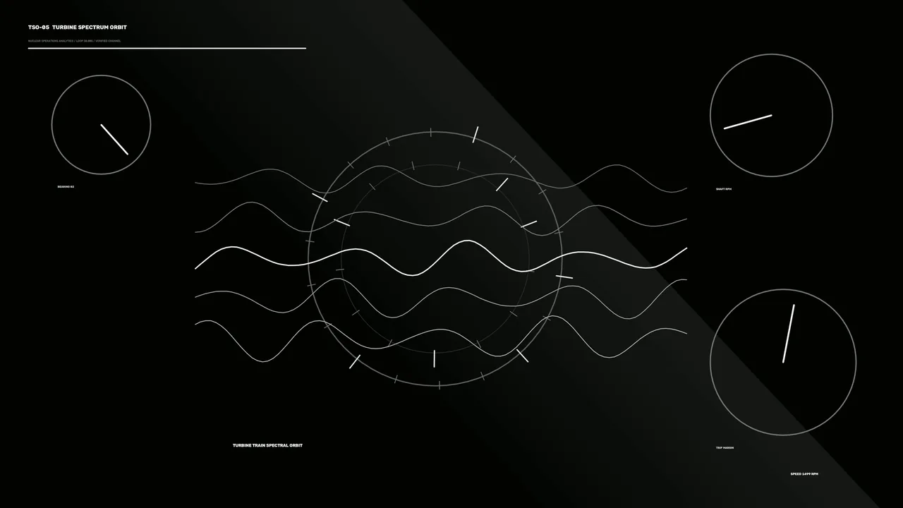 Turbine Spectrum Analytics HUD 4K Sci-Fi Wallpaper
