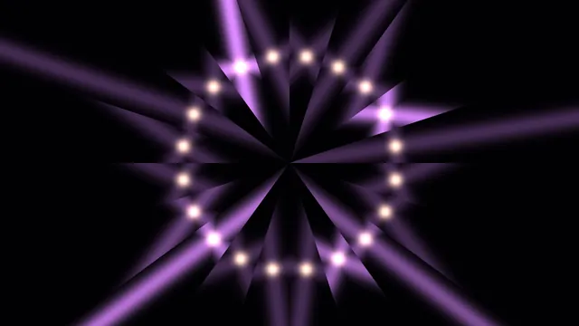 Purple Radial HUD Halo – Free 4K Sci-Fi Wallpaper