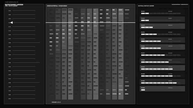 Planet Identification Sonar HUD 4K Sci-Fi Wallpaper