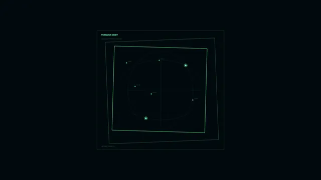 Turnout Orbit Green Orbital Plot HUD 4K Wallpaper