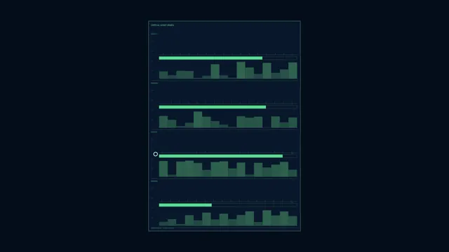 Energy Resilience Monitoring HUD Dashboard 4K Wallpaper