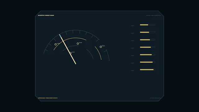 Solar Array Current Telemetry HUD 4K Sci-Fi Wallpaper