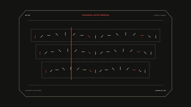 Sci-Fi Spacecraft Autopilot HUD Dashboard 4K Wallpaper