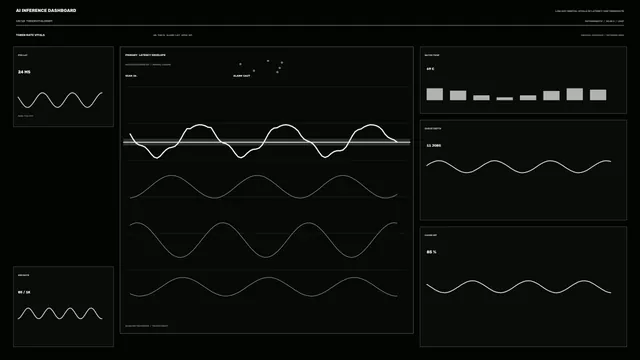 Monochrome Science-Fiction Telemetry Dashboard HUD 4K Wallpaper