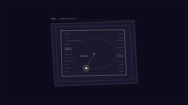 Orbital Waypoint Tracking HUD 4K Wallpaper