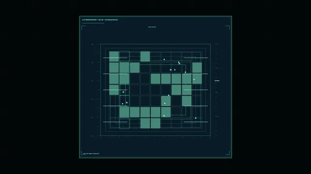 Futuristic Radar Matrix Spacecraft HUD 4K Sci-Fi Wallpaper