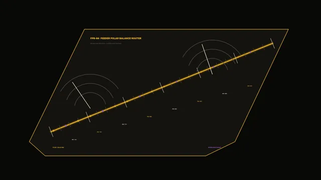 Solar Feeder Balance Control HUD — 4K Sci-Fi Wallpaper